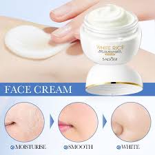 SADOER White Rice + 15% Niacinamide Brightening Moisturizer Cream – Illuminate, Hydrate & Even Your Skin Tone