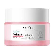 SADOER 10% Niacinamide Spot Removal Repair Facial Cream – Fade Spots, Brighten & Restore Radiance
