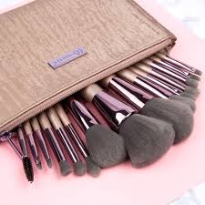 BH Cosmetics Lavish 15-Pc Makeup Brush Set + Bag – Blend, Sculpt & Define Like a Pro