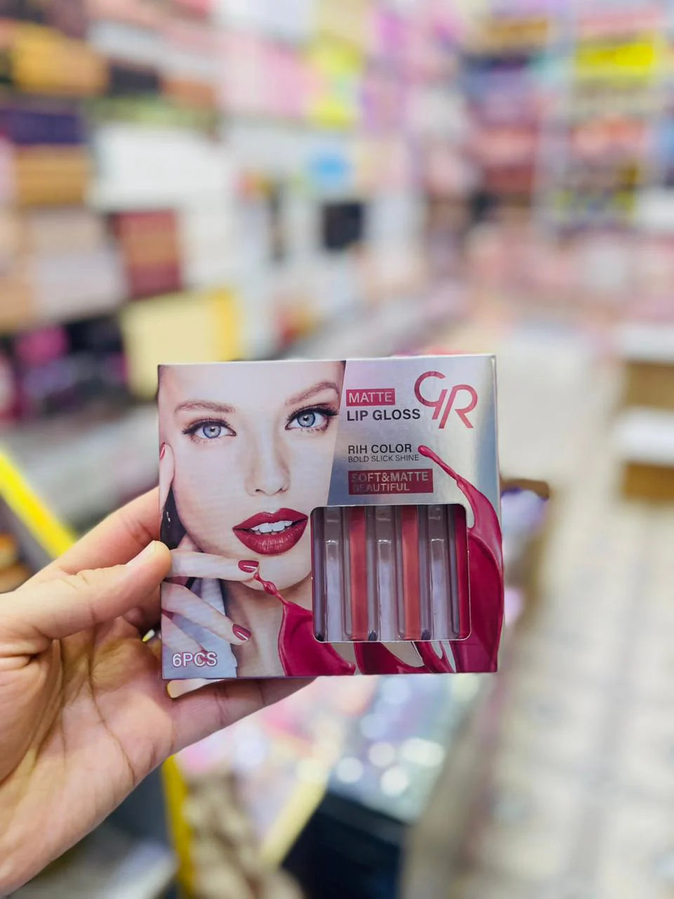 GR Matte Color Lipgloss 6 Pcs