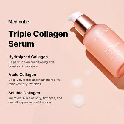 Medicube Triple Collagen Serum – 3X Strength for Firm, Youthful Skin