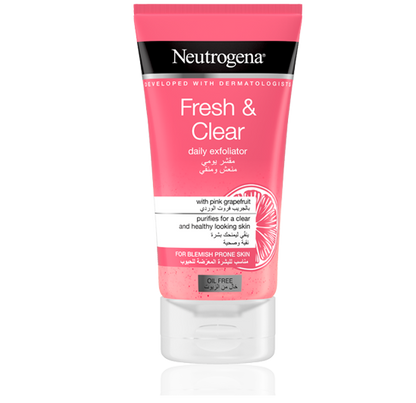 Neutrogena Fresh & Clear Daily Exfoliator – Clear, Smooth & Radiant Skin Every Day