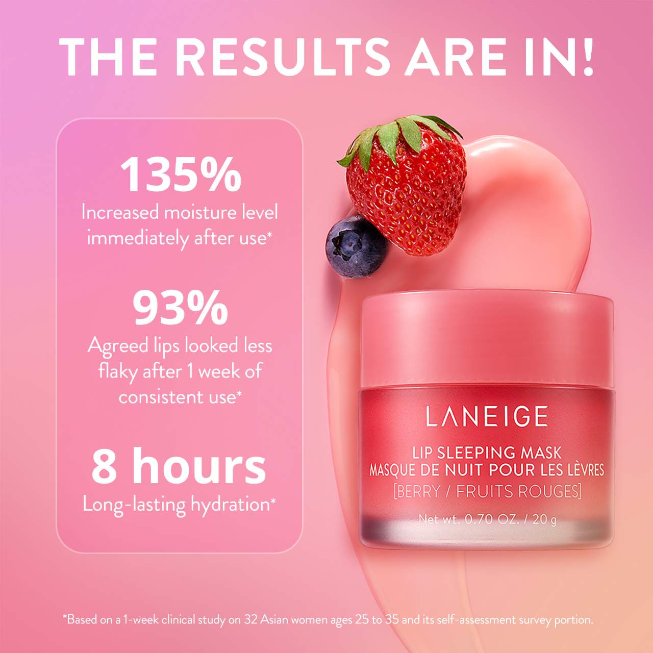 LANEIGE Lip Sleeping mMsk Berry 20 g - Buynowpakistan