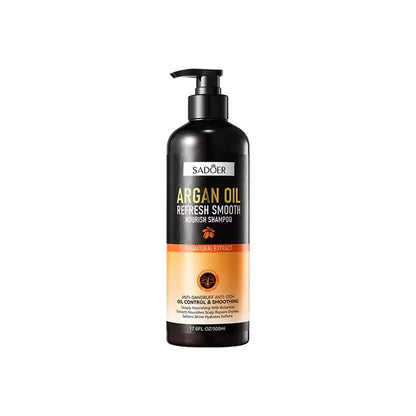 SADOER Argan Oil Refresh Smooth Nourish Shampoo – Revive, Hydrate & Strengthen Your Hair
