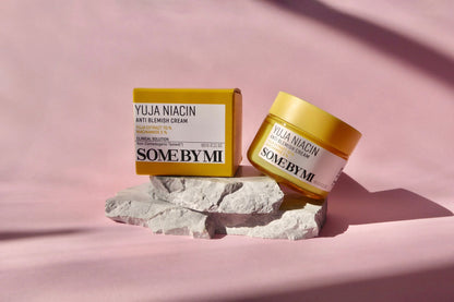 SOME BY MI Yuja Niacin Anti-Blemish Cream – Bright, Clear & Even-Toned Skin